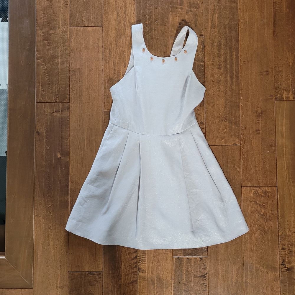BCBGeneration Light Gray Mini Dress Size 2 (XS)